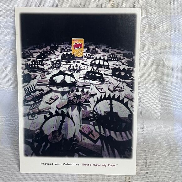 TOWER RECORDS POPS Cereal Advertisement Postcard-Vintage Postcards Max Tracks
